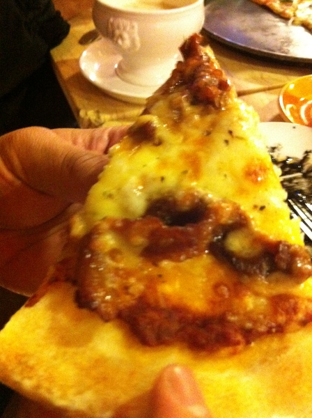 woodstone 木石餐廳：吃到飽的義大利麵PIZZA及炸物不錯~但~挑嘴朋友應該不會愛~