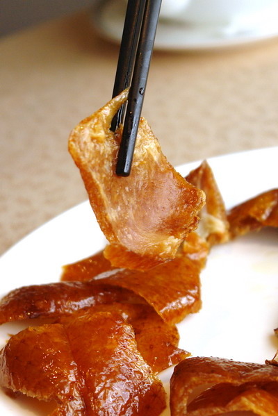 江南春--經典推薦脆皮烤鴨--台中福華大飯店