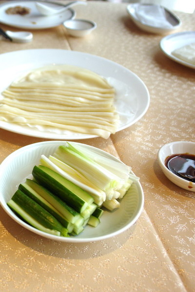 江南春--經典推薦脆皮烤鴨--台中福華大飯店