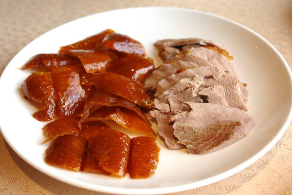 江南春--經典推薦脆皮烤鴨--台中福華大飯店