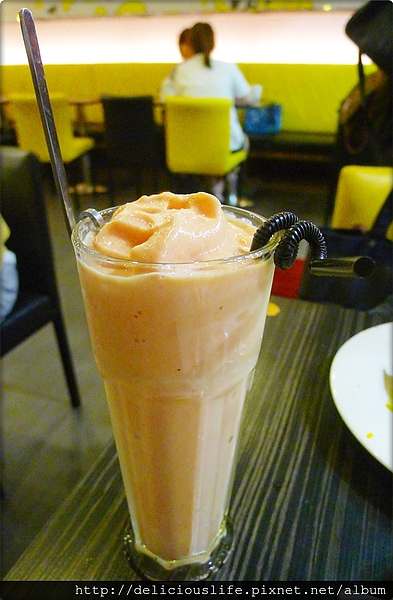 木瓜牛奶冰沙 木瓜牛奶冰沙