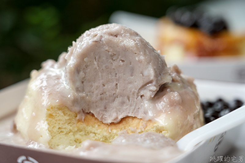 [花蓮甜點]王子神谷日式厚鬆餅花蓮店-芋泥控看過來! 滿滿邪惡芋泥舒芙蕾鬆餅  厚鬆餅口感好軟嫩 黑糖珍珠焦糖舒芙蕾鬆餅必吃 近東大門夜市 花蓮鬆餅推薦 王子神谷 おうじかみや 花蓮店