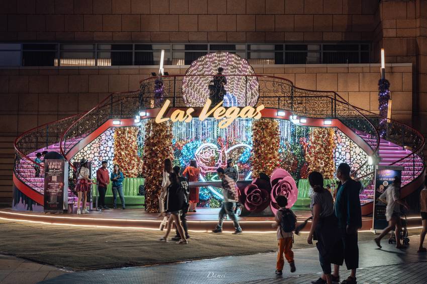 高雄景點｜夢時代2019愛sharing-高雄聖誕不夜城正上演