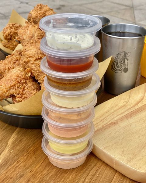 【美加炸雞】民權西路站特色八醬炸雞