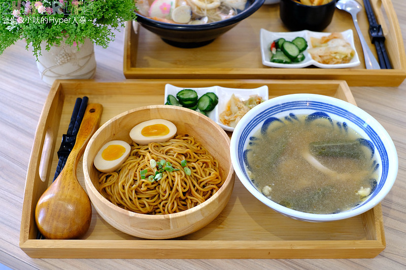 台中中式,台中好吃,台中拌麵,台中美食,台中逢甲美食,台中麵食,囍联堂,拌麵,茶點,逄甲大學美食,逢甲美食,鍋燒麵 @強生與小吠的Hyper人蔘~