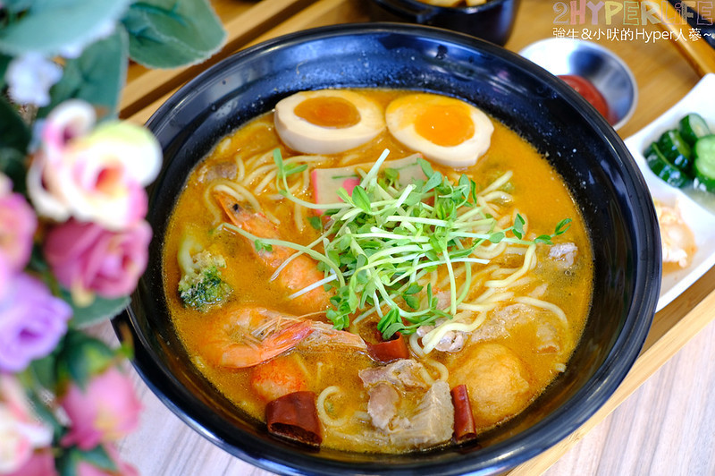 台中中式,台中好吃,台中拌麵,台中美食,台中逢甲美食,台中麵食,囍联堂,拌麵,茶點,逄甲大學美食,逢甲美食,鍋燒麵 @強生與小吠的Hyper人蔘~