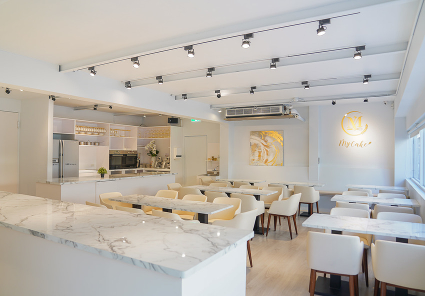 [高雄]My Cake Boutique買蛋糕精品旗艦館-少女們尖叫吧!法式純白優雅空間~DIY手做蛋糕&甜點下午茶 - 美食好芃友