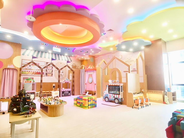 [高雄樂園] 湯姆熊歡樂世界——湯姆貝貝親子樂園（新光左營店）｜左營新光三越10樓幼兒室內樂園，不分平假日全日無限暢玩豐富感統遊具和科技玩具，一起創造孩子的歡樂童年！