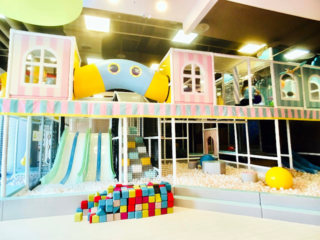 [高雄樂園] 湯姆熊歡樂世界——湯姆貝貝親子樂園（新光左營店）｜左營新光三越10樓幼兒室內樂園，不分平假日全日無限暢玩豐富感統遊具和科技玩具，一起創造孩子的歡樂童年！