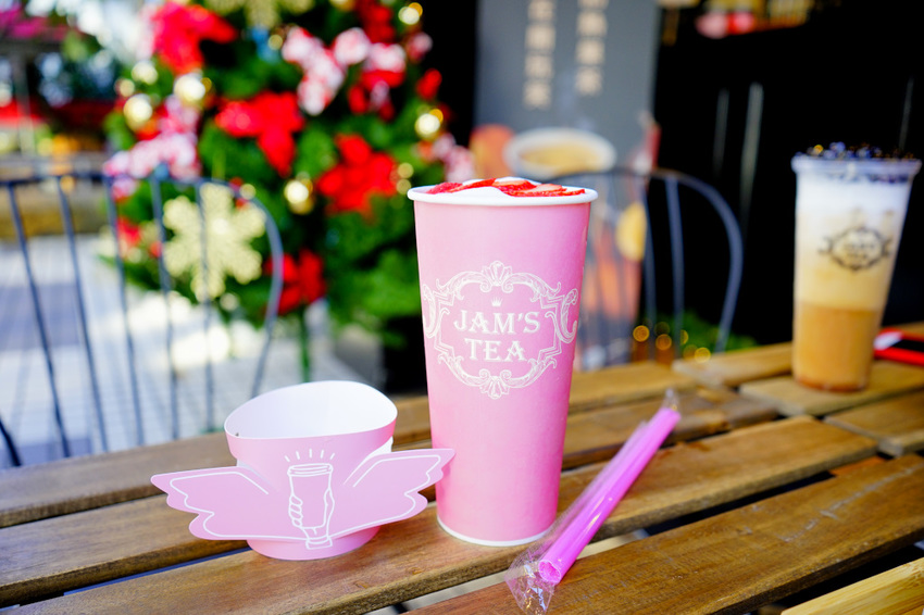 飲品|台北 JAM’S TEA 詹姆·詹姆 大吉嶺果蜜茶專賣店 東區明曜百貨旁、捷運忠孝敦化站飲品店推薦!