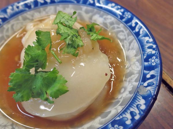 【台北美食】高雄許肉圓-不輸給油炸的美味清蒸肉圓