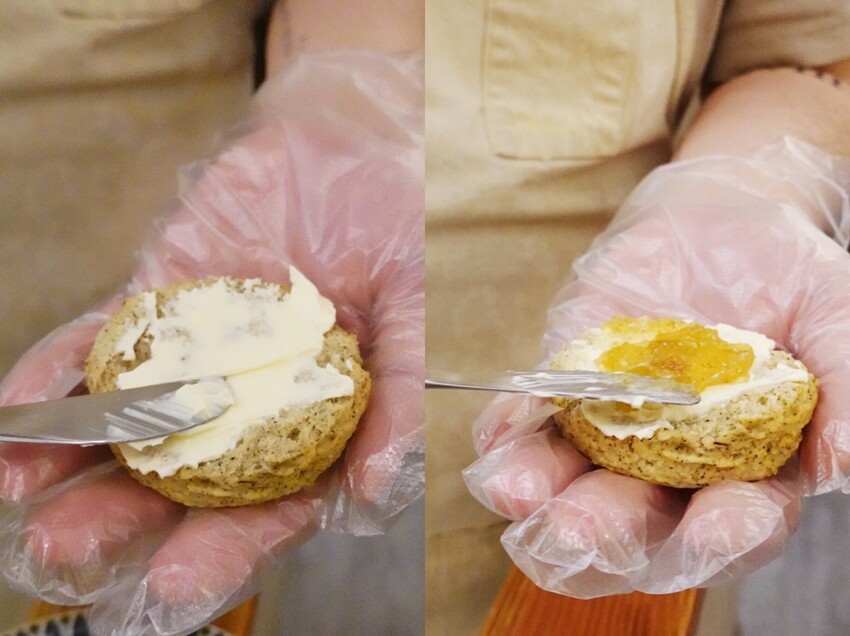 新北新莊—有點胖咖啡Plump Cafe｜與英國女王的下午茶約會 堅持傳統英式司康吃法 果醬與凝脂奶油是最佳夥伴