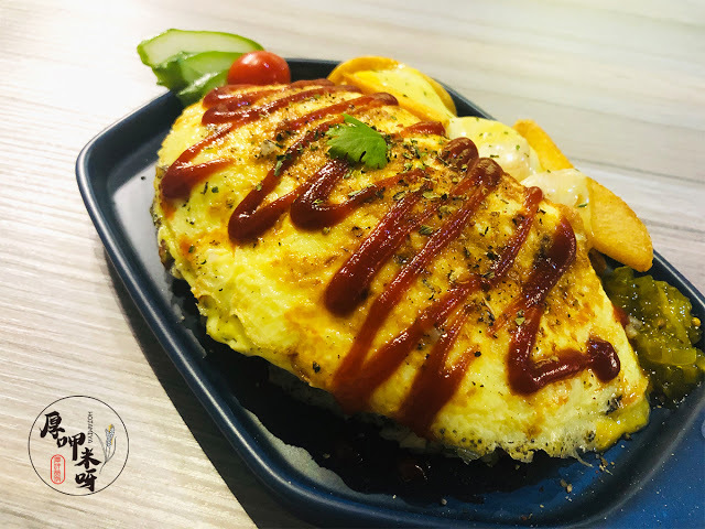 【厚呷米呀│新北板橋】菱紋蔬香咖啡館 愛吃美食不必在乎是否素食!/無肉體驗也可以很完美/主推14種口味的熱壓吐司、再推蛋包飯系列/豪華套餐可一次享有飲品+炸物+甜品/菱紋蔬香隱於市