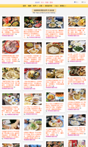 海綿飽飽的鳳梨城堡的美食牆