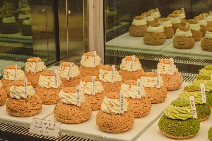 高雄左營｜choux & idées憶點甜．手做甜點﻿-銅板價的法式泡芙