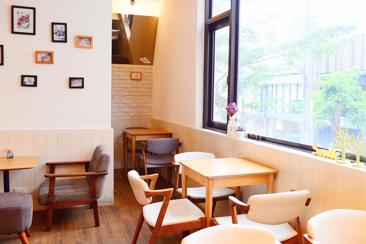 【美食】台中。西區《Belle Journée 貝爵妮法式點心坊》精誠商圈下午茶 - 卡琳。摸魚兒趣