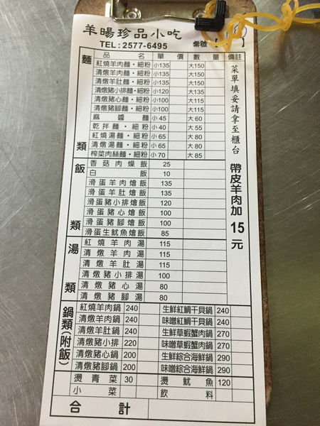 羊暘珍品小吃 - 羊騷味是甚麼我不知道