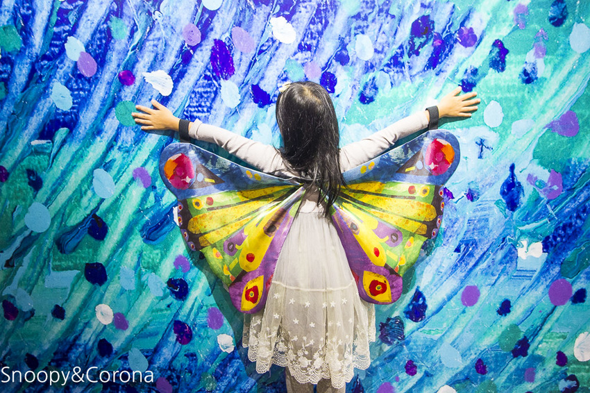 【台北展覽】艾瑞．卡爾好好五重奏｜好餓的毛毛蟲～2至6歲親子互動展，圖畫書立體化、遊戲畫，一定要動手玩的展覽