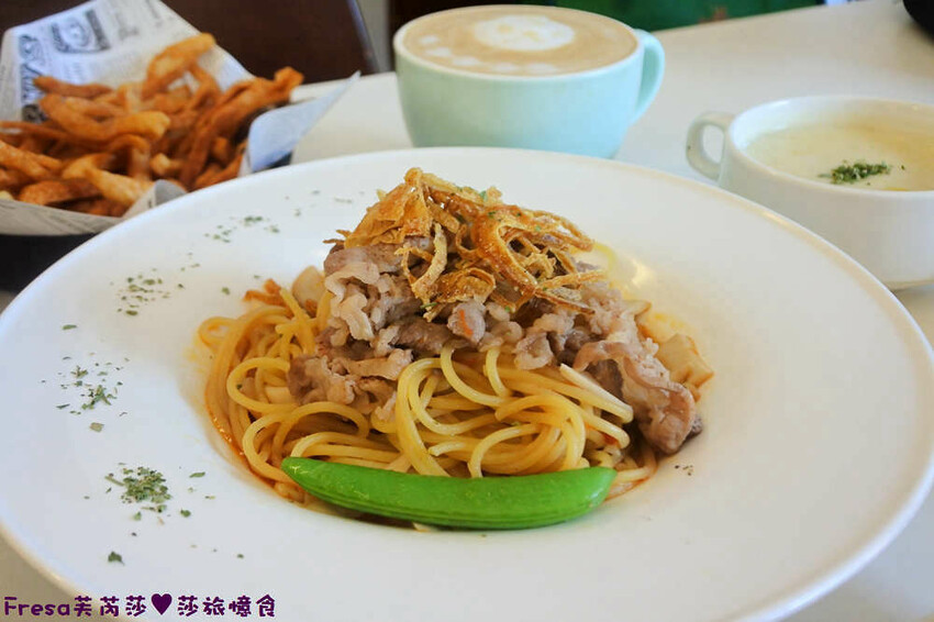 台南早午餐【好點Better Brunch】澎派系大份量全日供餐.沙拉加倍超貼心!推薦義大利麵/起司蛋薄餅│輕食飲料│安平美食 - Fresa芙芮莎♥莎旅憶食