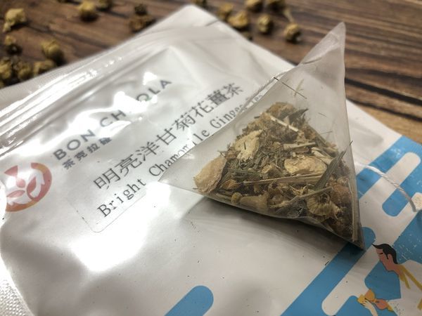 【沖泡飲品】台灣茶人舒眠洋甘菊花薑茶-冬季茶飲首選/暖心紓壓養生茶/當暖男必備品