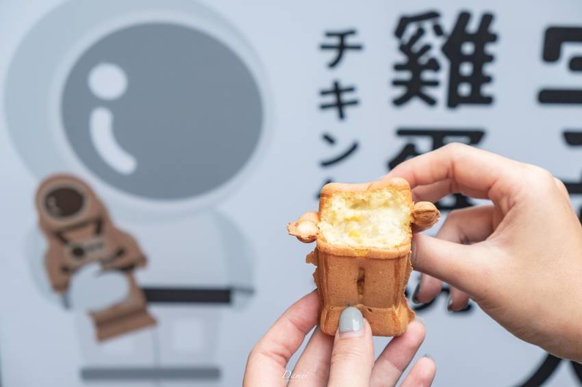 高雄苓雅|宇宙人雞蛋燒-年末最強的雞蛋糕,超可愛的宇宙人