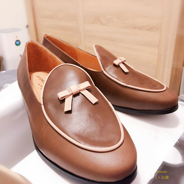 < Major Pleasure 女子鞋研究室 > 蠟筆擦色感！愛麗絲結花樂福鞋 全真皮 MIT 【Major Pleasure】, 好鞋推薦 , 孕婦也能健步如飛 ! 2019.08.2