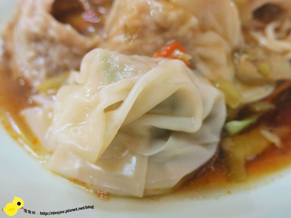 【台北】陳新一抄手-酸辣紅油抄手