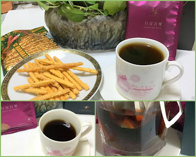 「經典獨家濾掛咖啡」是我忙碌、獨處時的最佳拍檔；和好朋友分享「湛盧咖啡」是下午茶的最佳良伴