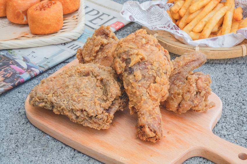 台南新市|嘴哥炸雞-將中藥放進炸雞裏頭,意想不到的唰嘴!