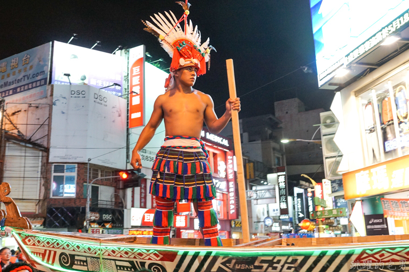 [2019花蓮溫泉季][影片]日本盛岡山車來花蓮  市區封街花車遊行2公里 日本澤目獅子舞、三颯舞優雅登場