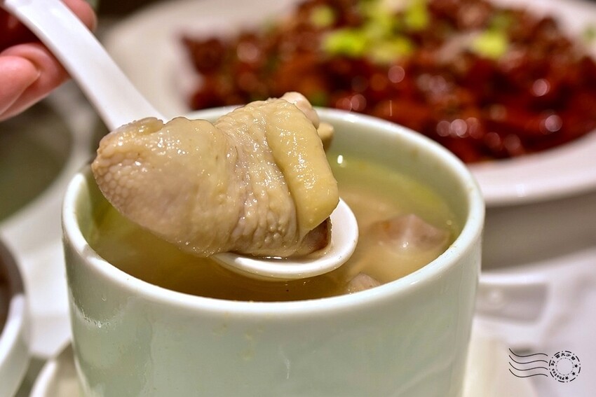 鵝川:松茸雞燉翅