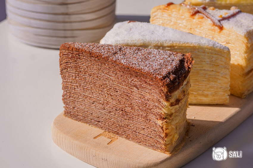 2度C Ni Guo 逢甲店|台中伴手禮,千層蛋糕口味多元,彌月禮推薦 - 莎笠,小日子