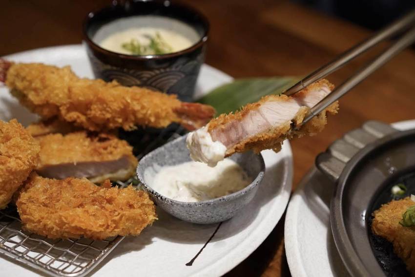 【晴木千層豬排Kimukatsu】新竹巨城7樓美食推薦,高麗菜絲、越光米、味噌湯、小菜皆為無限供應!(內有2020全新菜單) - 阿華田的美食日記