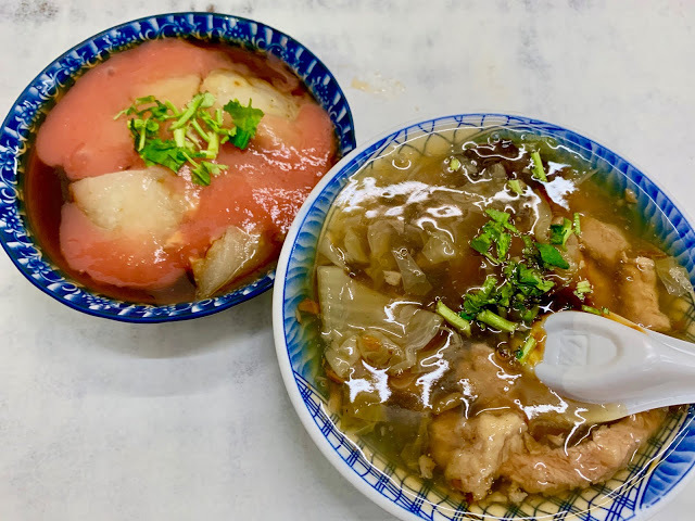 【高雄鹽埕小吃】新高肉圓|飄香一甲子,筍香肉圓+香菇肉羹,便宜又好吃