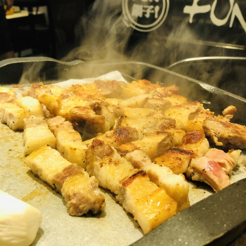【新店美食】FUN鍋子|大坪林平價韓式餐廳、韓國烤肉、韓式炸雞 (18).JPG