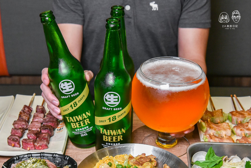 就醬子烤吧東山店-台中北屯區美食-鄰近大坑步道的平價串燒燒烤餐廳，新品鹹蛋炒泡麵超濃郁！