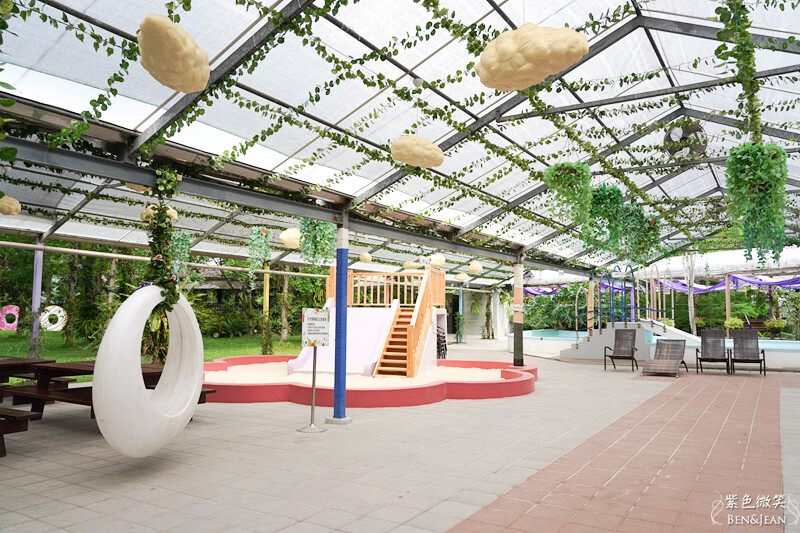 楓樺台一渡假村(台一生態休閒農場)全台唯一花神廟,40000坪花園綠地,四季花卉美不勝收~森林戲水,泳池沙池,親