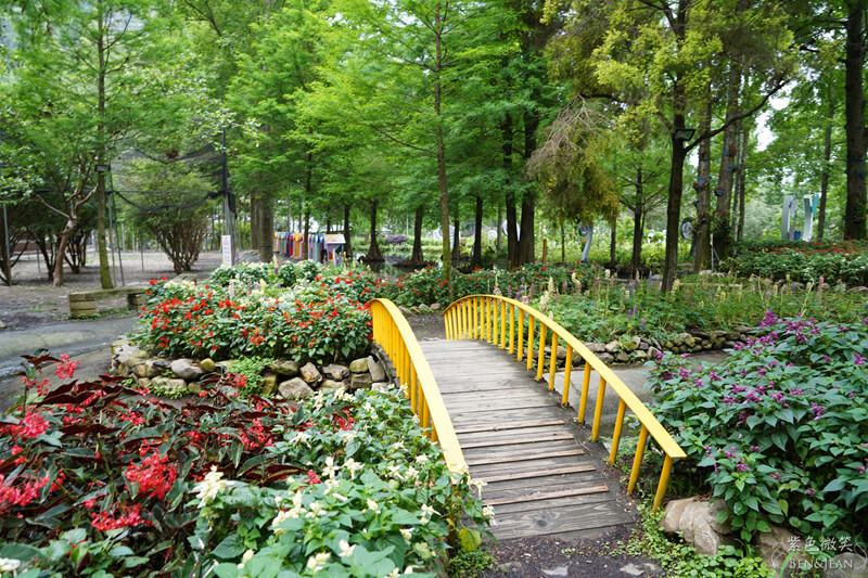 楓樺台一渡假村(台一生態休閒農場)全台唯一花神廟,40000坪花園綠地,四季花卉美不勝收~森林戲水,泳池沙池,親