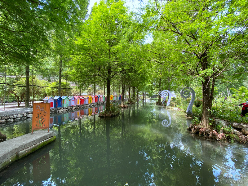 楓樺台一渡假村(台一生態休閒農場)全台唯一花神廟,40000坪花園綠地,四季花卉美不勝收~森林戲水,泳池沙池,親