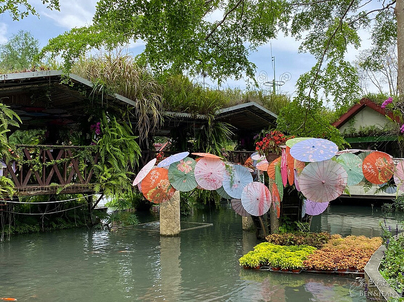 楓樺台一渡假村(台一生態休閒農場)全台唯一花神廟,40000坪花園綠地,四季花卉美不勝收~森林戲水,泳池沙池,親