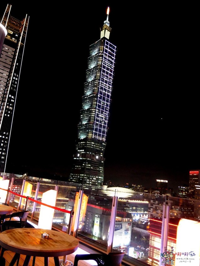 【台北捷運市府站】大遠百信義A13《Hooters信義店》近距離看101聊天的美式餐廳,營業到凌晨2點喔! | 哪哪麻