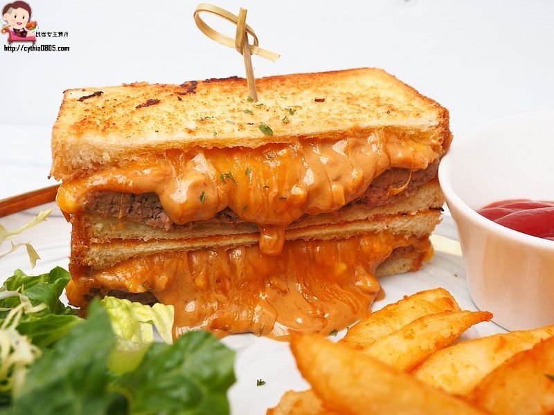 桃園藝文特區美食-日食 Eclipse cafe 藝文店-花生融岩吐司太邪惡,早午餐.甜點都有水準 (邀約) @民宿女王芽月-美食.旅遊.全台趴趴走