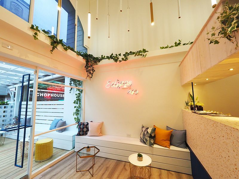 桃園藝文特區美食-日食 Eclipse cafe 藝文店-花生融岩吐司太邪惡,早午餐.甜點都有水準 (邀約) @民宿女王芽月-美食.旅遊.全台趴趴走