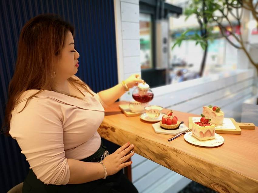 桃園藝文特區美食-日食 Eclipse cafe 藝文店-花生融岩吐司太邪惡,早午餐.甜點都有水準 (邀約) @民宿女王芽月-美食.旅遊.全台趴趴走