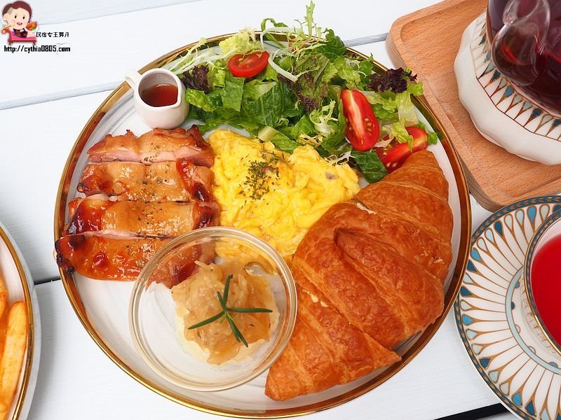 桃園藝文特區美食-日食 Eclipse cafe 藝文店-花生融岩吐司太邪惡,早午餐.甜點都有水準 (邀約) @民宿女王芽月-美食.旅遊.全台趴趴走