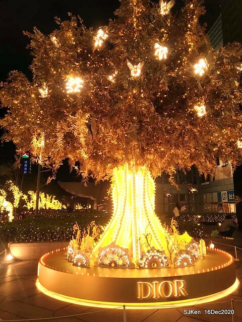 Christmas street decoration of Taipei 101, Taipei,Tawan,SJKen,Dec16,2020.