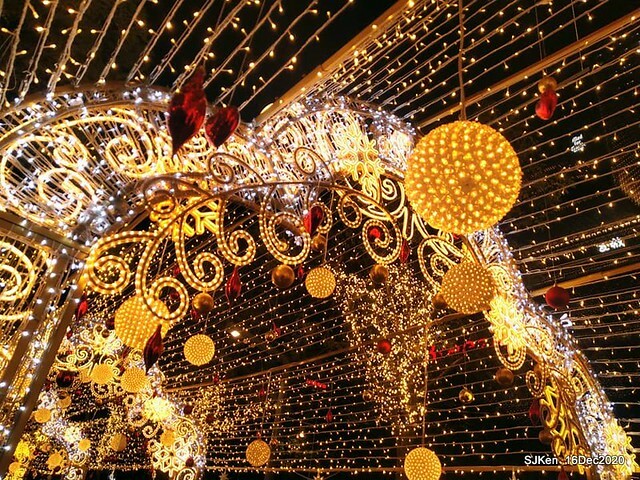 Christmas street decoration of Taipei 101, Taipei,Tawan,SJKen,Dec16,2020.