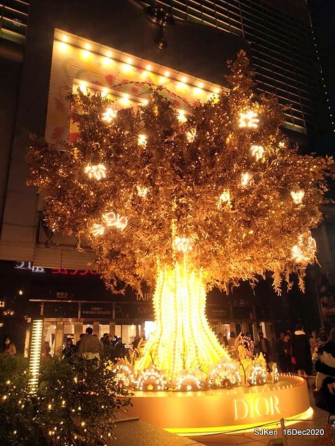 Christmas street decoration of Taipei 101, Taipei,Tawan,SJKen,Dec16,2020.