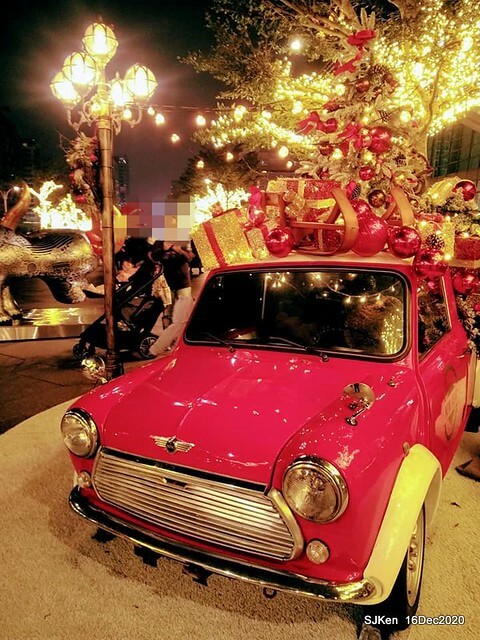 Christmas street decoration of Taipei 101, Taipei,Tawan,SJKen,Dec16,2020.