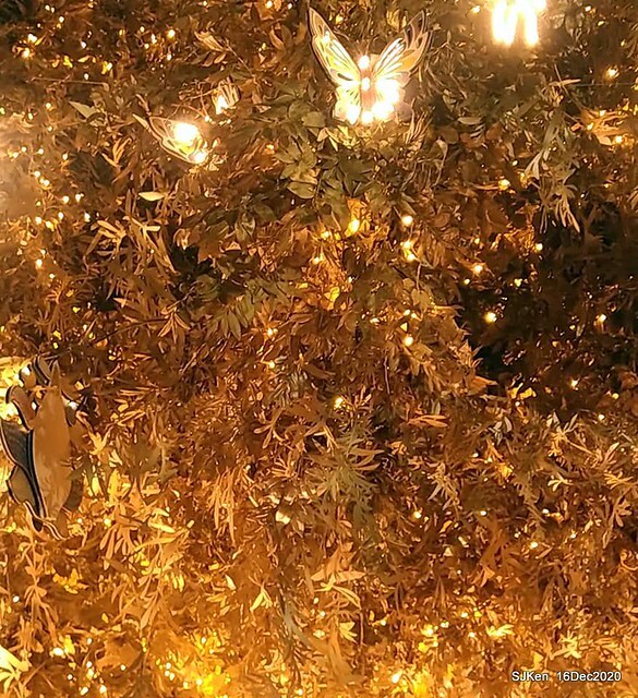 Christmas street decoration of Taipei 101, Taipei,Tawan,SJKen,Dec16,2020.